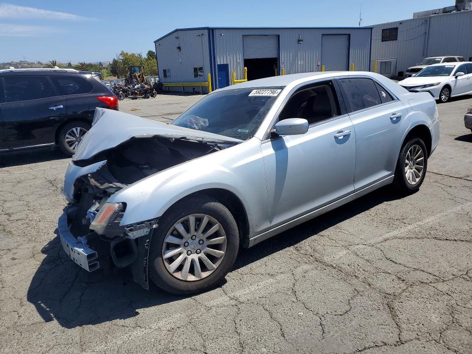 2013 Chrysler 300 VIN 2C3CCAAG9DH599363 COPART salvage auction — FRONT END, Ca - Dis/Dlr/Exp Only Clean Title, sold $550 on 2026-07-31 (photo 1)