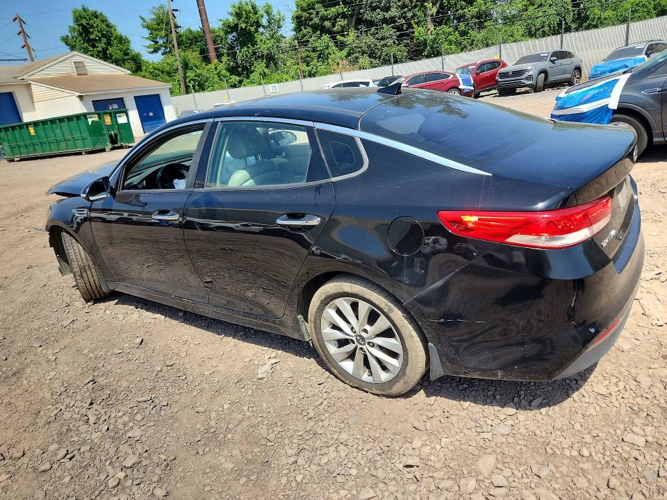 2016 Kia Optima VIN 5XXGU4L34GG045936 COPART salvage auction — FRONT END, Pa - Certificate Of Salvage, sold $275 on 2026-07-29 (photo 2)