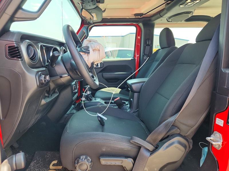 2023 Jeep Wrangler / VIN 1C4GJXAN4PW694973 COPART salvage auction — FRONT END, Ny - Mv-907A Salvage Certificate, sold $9,800 on 2026-08-31 (photo 7)