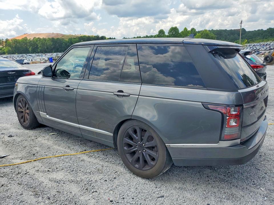 2016 Land rover RANGE ROVER VIN SALGS2VF8GA248768 COPART salvage auction — MECHANICAL, Ga - Certificate Of Title, sold $6,600 on 2026-07-29 (photo 2)