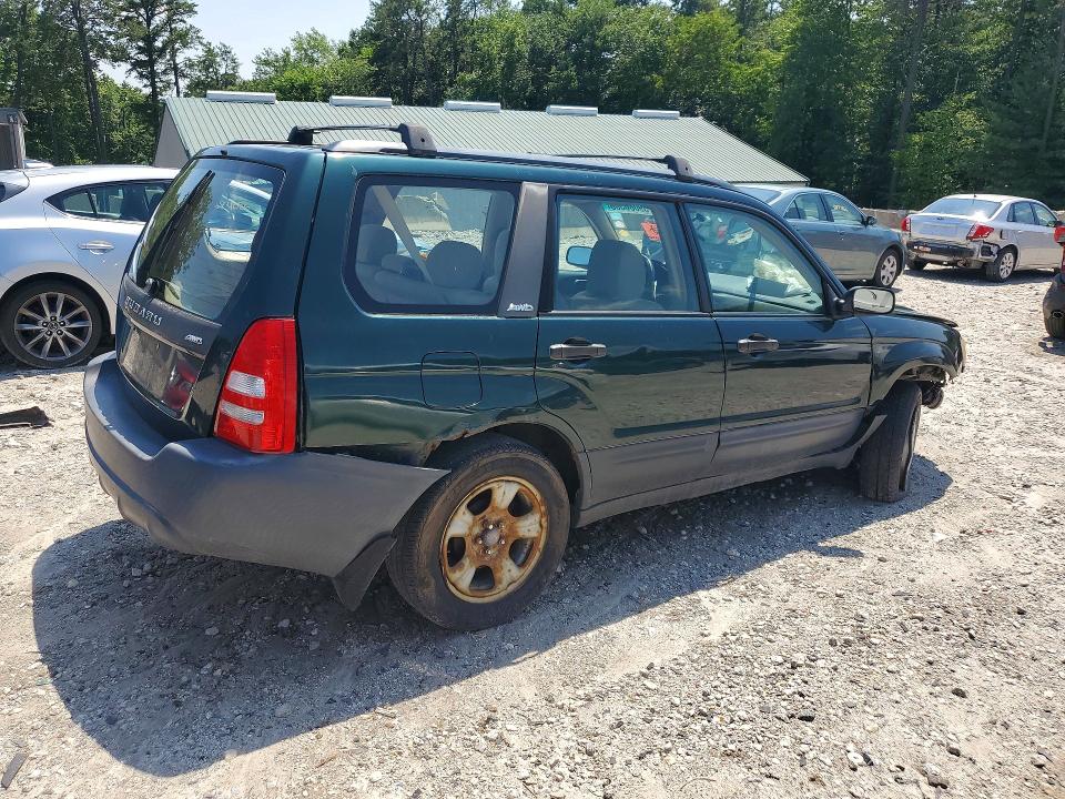 2003 Subaru Forester VIN JF1SG63673H752247 COPART salvage auction — UNDERCARRIAGE, Ma - Cert Of Title-Reconstrctd Coll, sold $200 on 2026-07-29 (photo 3)