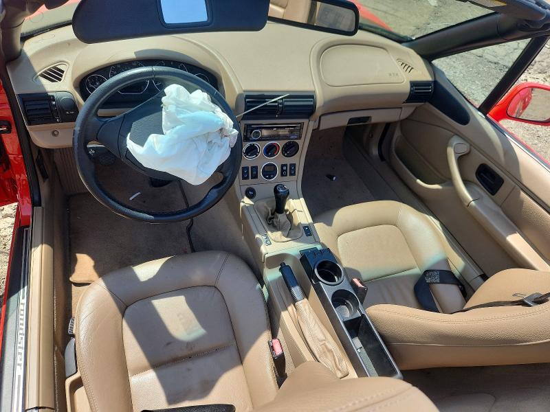 2001 BMW Z3 VIN WBACN33421LK49346 COPART salvage auction — FRONT END, Mi - Certificate Of Title, sold $800 on 2026-08-21 (photo 8)