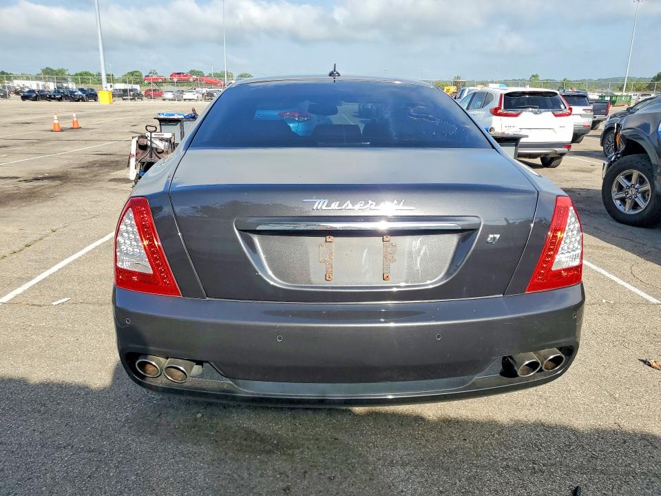 2011 Maserati Quattroporte VIN ZAM39JKA3B0058116 COPART salvage auction — MINOR DENT/SCRATCHES, Oh - Certificate Of Title, sold $5,500 on 2026-07-17 (photo 6)
