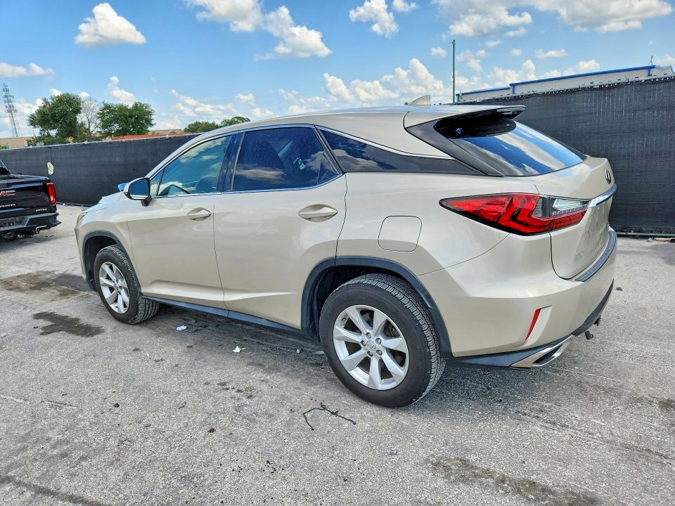 2016 Lexus Rx VIN 2T2ZZMCA2GC018889 COPART salvage auction — MINOR DENT/SCRATCHES, Mt - Certificate Of Title, sold $11,400 on 2026-07-24 (photo 2)