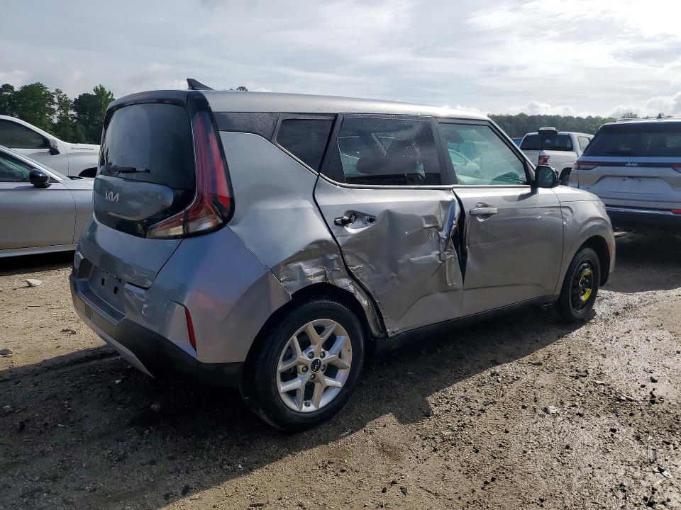 2025 Kia Soul VIN KNDJ23AU9S7943371 COPART salvage auction — REAR END, Tx - Certificate Of Title, sold $6,900 on 2026-07-29 (photo 3)
