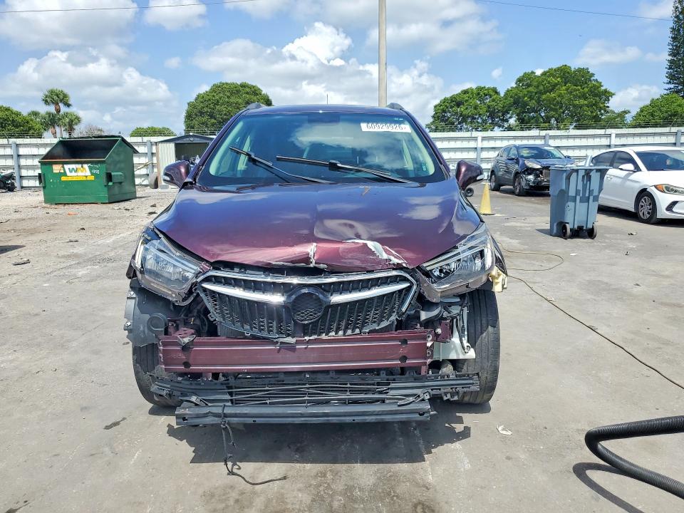 2018 Buick Encore VIN KL4CJASB2JB543476 COPART salvage auction — FRONT END, Ga - Cert Of Title-Salvage, sold $950 on 2026-07-15 (photo 5)