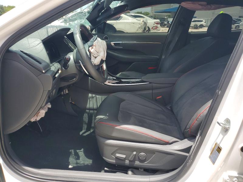 2022 Hyundai Sonata VIN KMHL44J20NA240915 COPART salvage auction — FRONT END, Fl - Certificate Of Destruction, sold $125 on 2026-07-21 (photo 7)