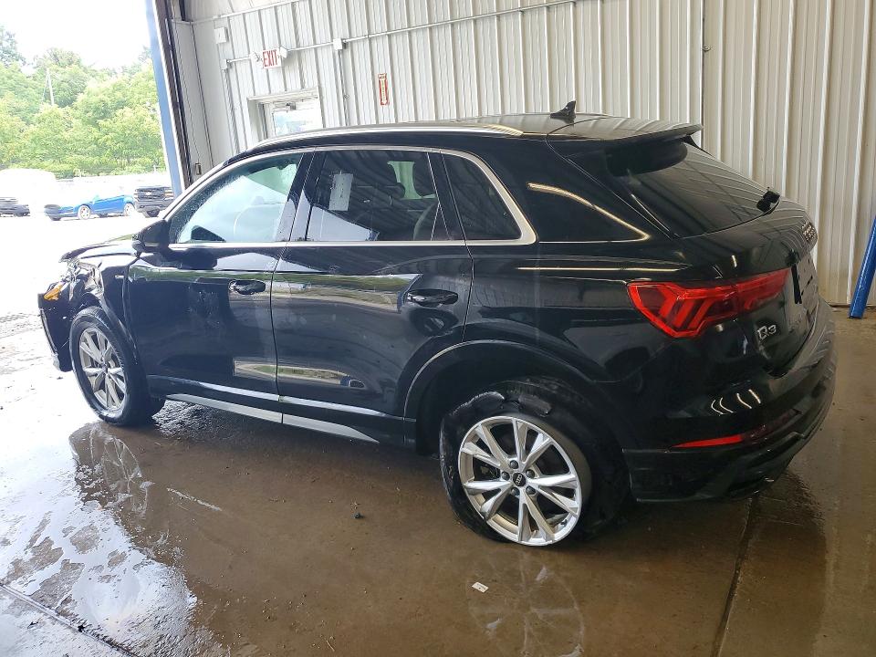 2022 Audi Q3 VIN WA1DECF38N1114023 COPART salvage auction — FRONT END, Pa - Cert Of Title, sold $550 on 2026-07-29 (photo 2)