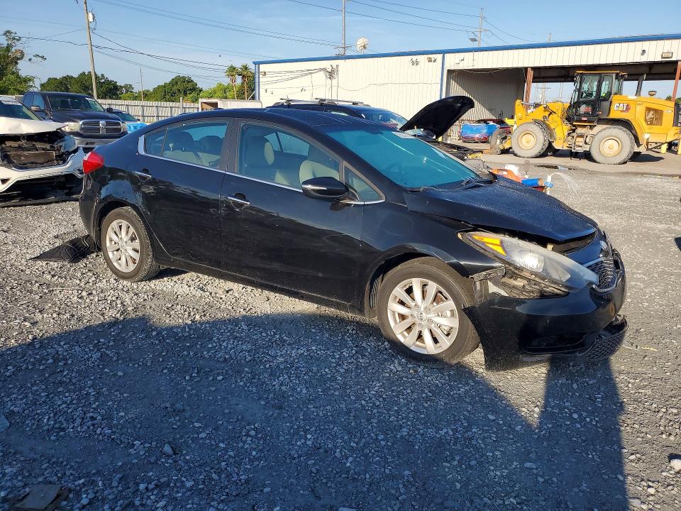 2014 Kia Forte VIN KNAFX4A81E5081387 COPART salvage auction — FRONT END, FL - CERT OF TITLE SLVG REBUILDABLE, sold $1,000 on 2026-07-24 (photo 4)