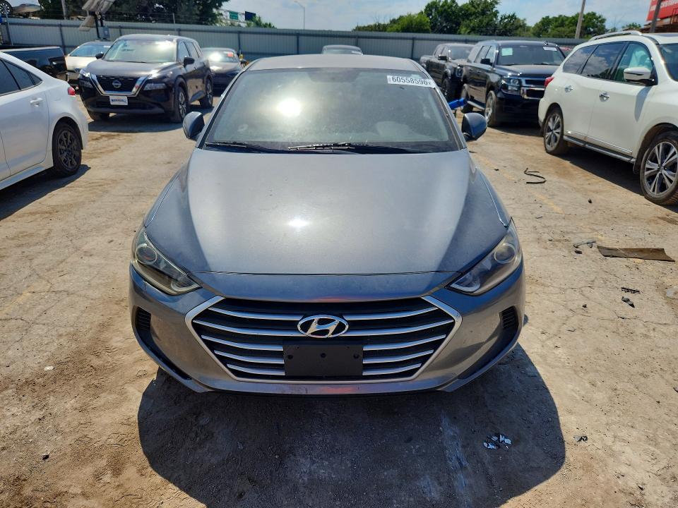 2017 Hyundai Elantra VIN KMHD74LF6HU152725 COPART salvage auction — MINOR DENT/SCRATCHES, Mt - Cert Of Title-Rebuilt Salvage, sold $725 on 2026-07-29 (photo 5)