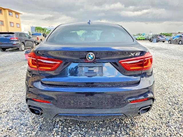 2017 BMW X6 VIN 5UXKU0C37H0G57488 COPART salvage auction — SIDE, Fl - Cert Of Title Slvg Rebuildable, sold $9,300 on 2026-07-17 (photo 6)