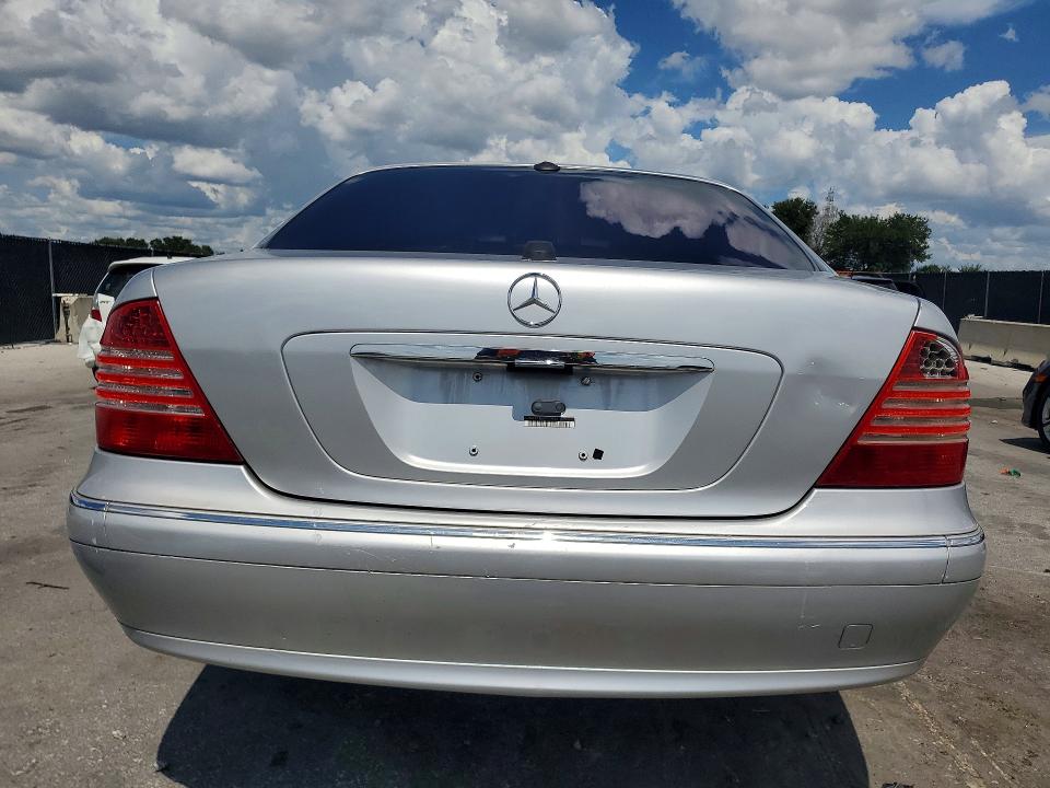 2006 Mercedes-benz S class VIN WDBNF67J66A470945 COPART salvage auction — MINOR DENT/SCRATCHES, FL - CERTIFICATE OF TITLE, sold $350 on 2026-07-28 (photo 6)