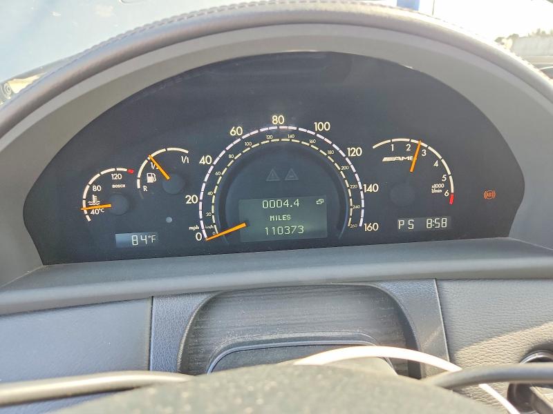 2002 Mercedes-benz Cl-class VIN WDBPJ73J32A019601 COPART salvage auction — SIDE, GA - CERTIFICATE OF TITLE (P), sold $2,100 on 2026-07-30 (photo 9)