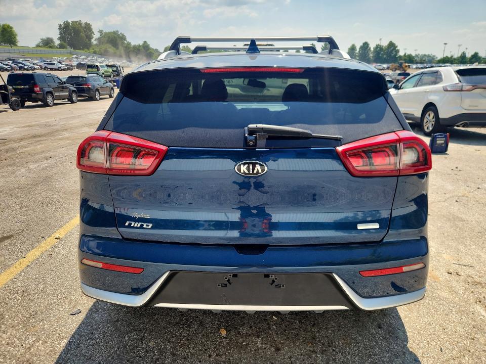 2017 Kia Niro VIN KNDCB3LC4H5056004 COPART salvage auction — FRONT END, Mo - Certificate Of Title, sold $725 on 2026-07-17 (photo 6)