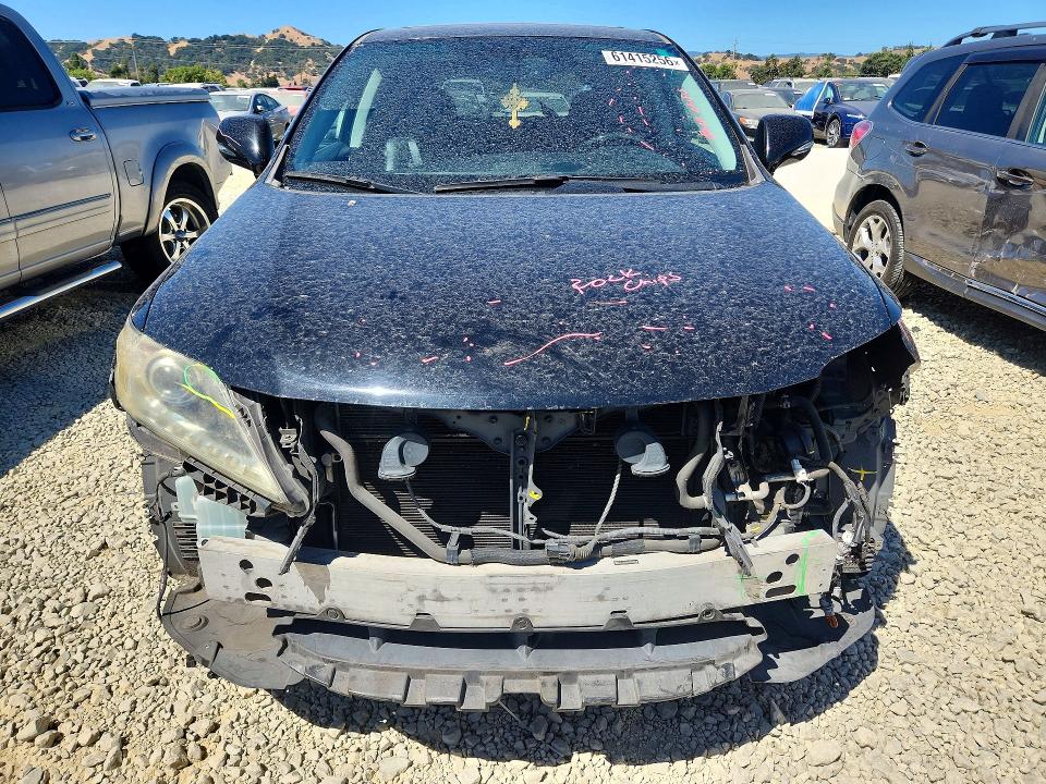 2013 Lexus Rx VIN JTJZB1BA4D2008445 COPART salvage auction — FRONT END, Ca - Salvage Certificate, sold $1,450 on 2026-07-28 (photo 5)