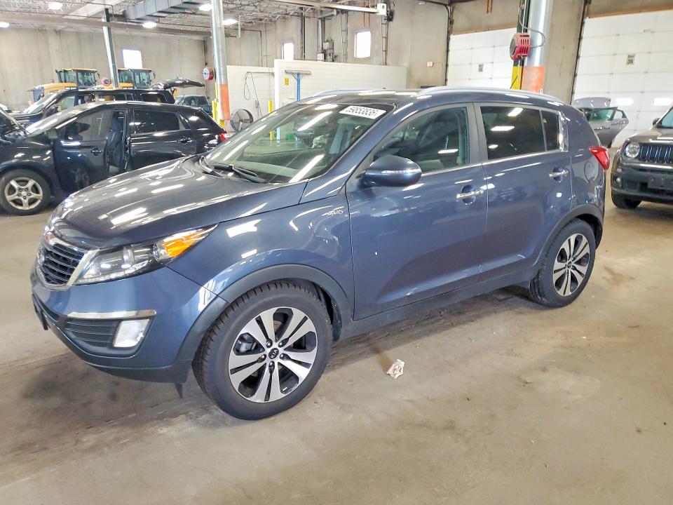 2011 Kia Sportage VIN KNDPCCA20B7085763 COPART salvage auction — MECHANICAL, MN - CERTIFICATE OF TITLE, sold $2,200 on 2026-07-07 (photo 1)