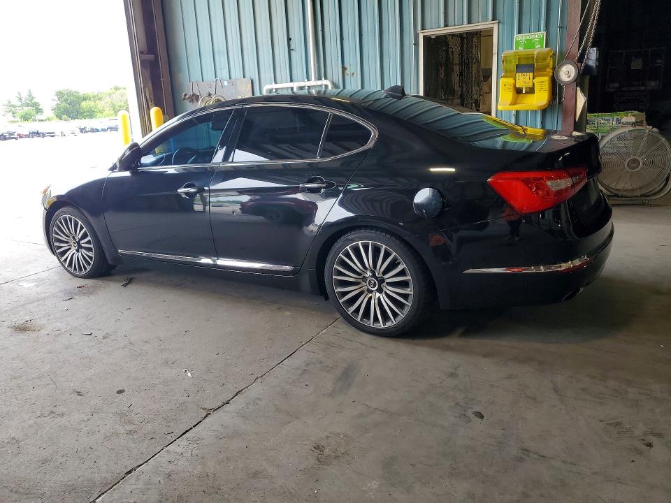 2014 Kia Cadenza VIN KNALN4D75E5145166 COPART salvage auction — MECHANICAL, Salvage Title, sold $475 on 2026-07-29 (photo 2)