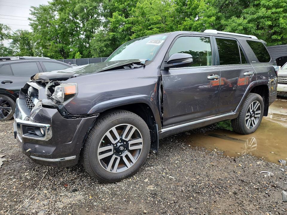 2016 Toyota 4runner VIN JTEBU5JR1G5396438 COPART salvage auction — FRONT END, Md - Cert Of Salvage > 75% Damage, sold $10,300 on 2026-07-28 (photo 1)