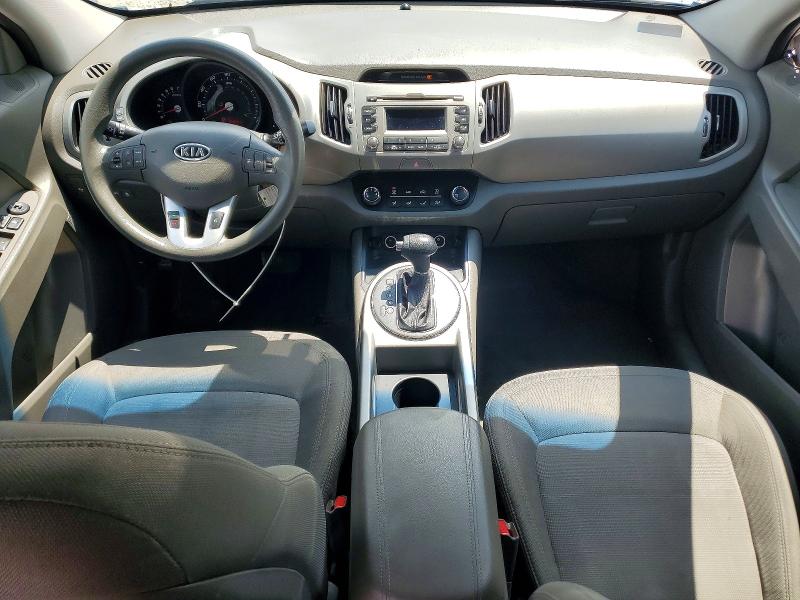 2012 Kia Sportage VIN KNDPB3A22C7333709 COPART salvage auction — FRONT END, Ma - Cert Of Title-Reconstrctd Coll, sold $1,800 on 2026-07-24 (photo 8)