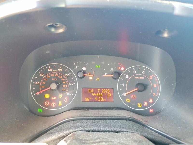 2019 Ram Promaster city VIN ZFBHRFABXK6N78394 COPART salvage auction — FRONT END, Ne - Cert Of Title-Salvage, sold $225 on 2026-07-29 (photo 9)