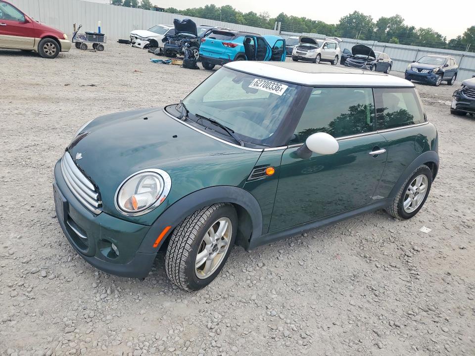 2013 Mini Cooper VIN WMWSU3C53DT549666 COPART salvage auction — REAR END, Oh - Certificate Of Title, sold $225 on 2026-07-31 (photo 1)
