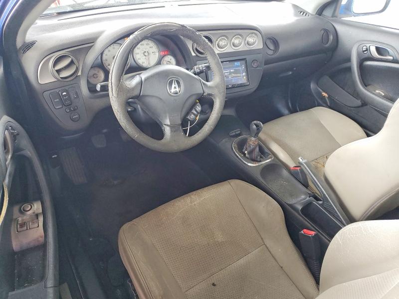 2005 Acura Rsx VIN JH4DC53005S010166 COPART salvage auction — REAR END, CA - SALVAGE CERTIFICATE, sold $850 on 2026-07-16 (photo 8)