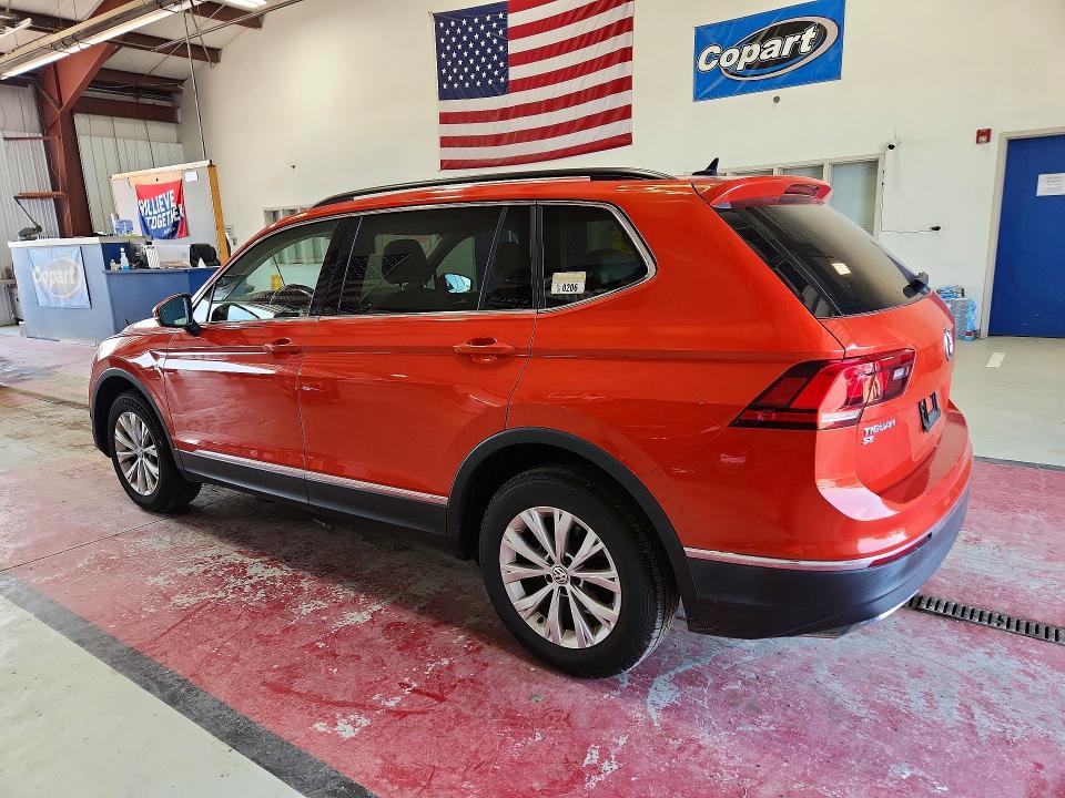 2018 Volkswagen Tiguan VIN 3VV2B7AX0JM074574 COPART salvage auction — SIDE, Ny - Mv-907A Salvage Certificate, sold $2,850 on 2026-07-20 (photo 2)