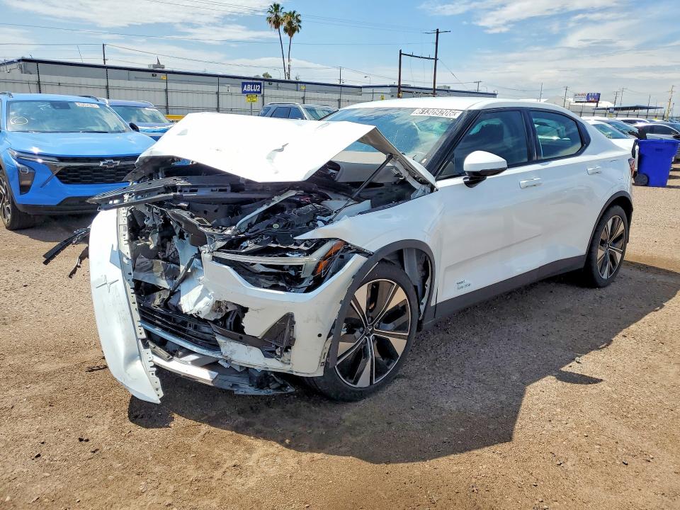 2024 Polestar 2 VIN YSMFD3KA9RL213034 COPART salvage auction — FRONT END, Az - Cert Of Title - Salvage, sold $2,500 on 2026-08-05 (photo 1)