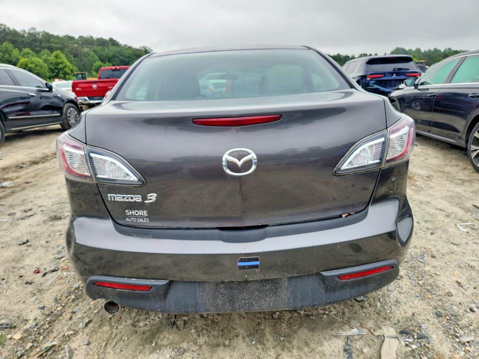 2010 Mazda 3 VIN JM1BL1SG2A1215066 COPART salvage auction — REAR END, De - Certificate Of Title, sold $225 on 2026-07-14 (photo 6)
