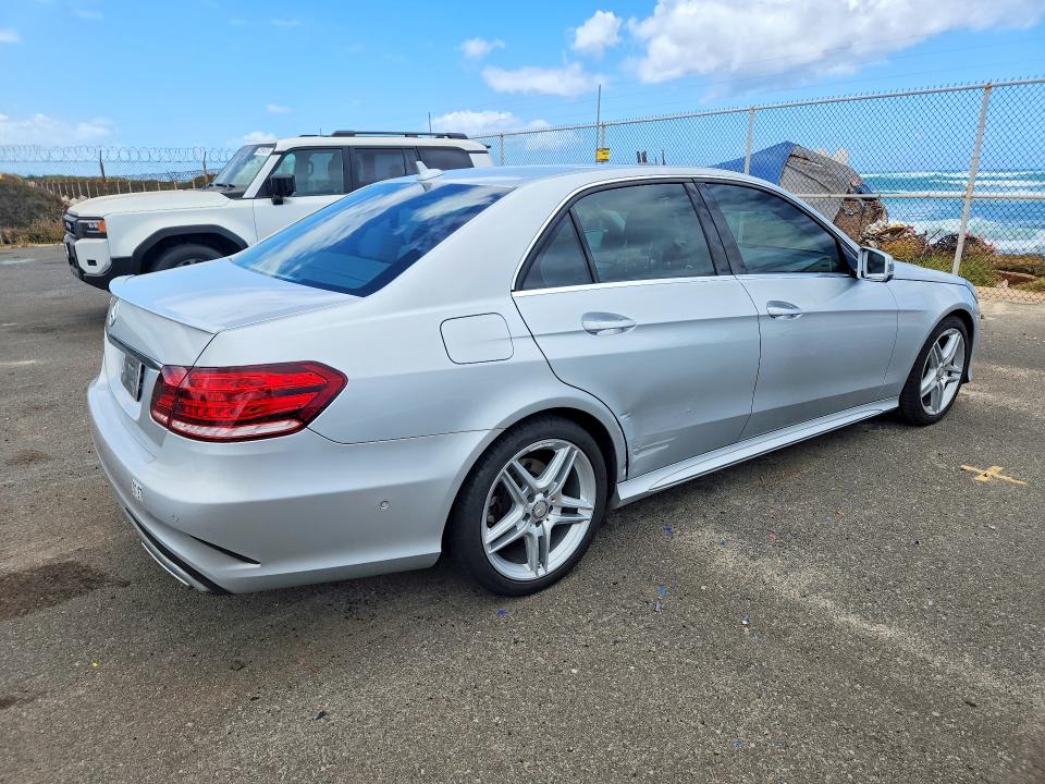 2014 Mercedes-benz E-class VIN WDDHF5KB5EA913986 COPART salvage auction — SIDE, Hi - Certificate Of Title, sold $2,600 on 2026-08-31 (photo 3)