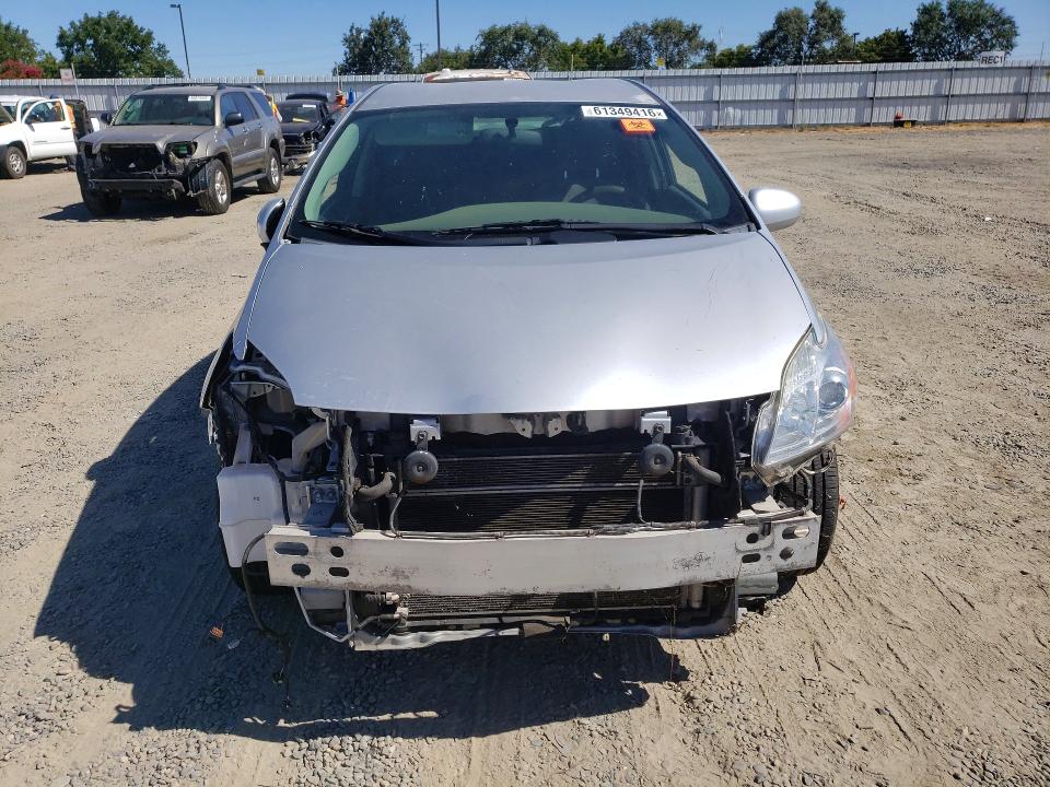 2013 Toyota Prius VIN JTDKN3DU3D5665542 COPART salvage auction — FRONT END, Ca - Dlr/Dis/Exp Only Salvage Title, sold $875 on 2026-07-16 (photo 5)