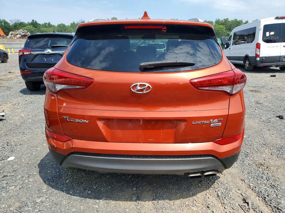 2016 Hyundai Tucson VIN KM8J3CA2XGU165744 COPART salvage auction — MECHANICAL, In - Certificate Of Title (P), sold $1,300 on 2026-07-31 (photo 6)