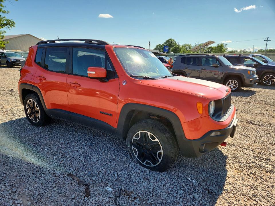 2016 Jeep Renegade VIN ZACCJBCT3GPD55311 COPART salvage auction — SIDE, Ny - Mv-907A Salvage Certificate, sold $750 on 2026-08-05 (photo 4)