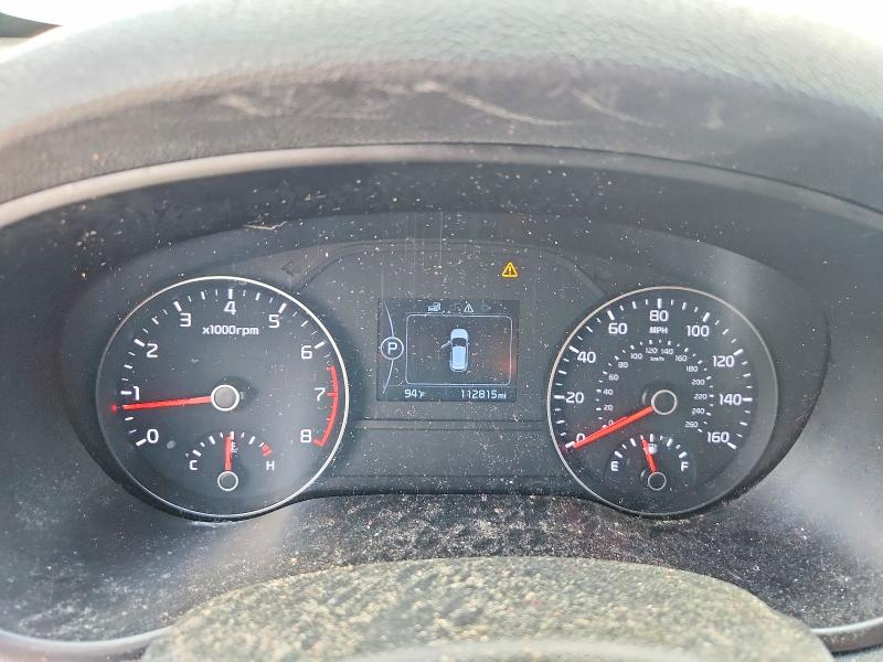 2019 Kia Sportage VIN KNDPMCAC3K7605248 COPART salvage auction — FRONT END, MS - CERTIFICATE OF TITLE, sold $2,000 on 2026-07-16 (photo 9)