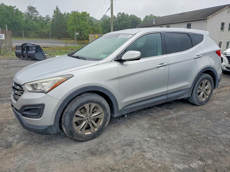 2014 Hyundai Santa fe VIN 5XYZTDLB3EG150897 COPART salvage auction — MECHANICAL, Pa - Cert Of Title, sold $2,300 on 2026-07-09 (photo 1)