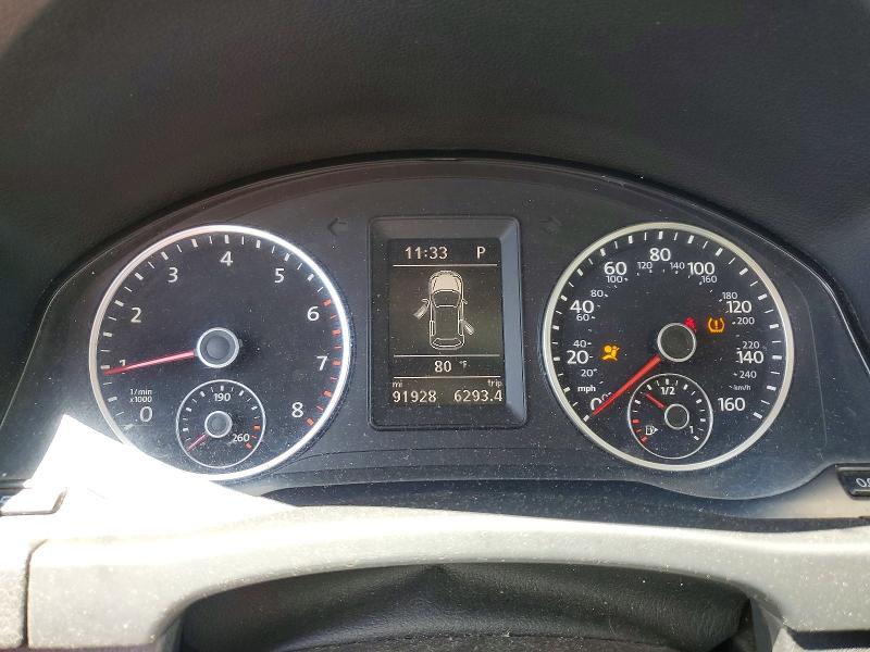 2016 Volkswagen Tiguan VIN WVGBV7AX9GW566059 COPART salvage auction — MECHANICAL, Ct - Certificate Of Title, sold $2,550 on 2026-07-31 (photo 9)