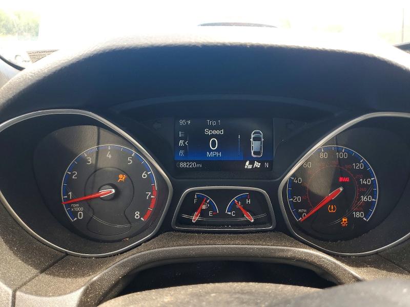 2017 Ford Focus VIN WF0DP3TH3H4124054 COPART salvage auction — FRONT END, Pa - Certificate Of Salvage, sold $8,700 on 2026-09-09 (photo 9)