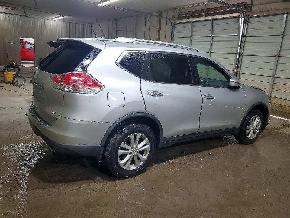 2016 Nissan Rogue VIN KNMAT2MTXGP654095 COPART salvage auction — FRONT END, Salvage Title, sold $425 on 2026-07-23 (photo 3)