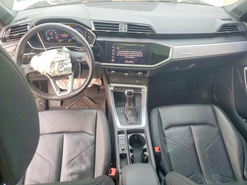2021 Audi Q3 VIN WA1DECF32M1050690 COPART salvage auction — FRONT END, MI - CERT OF TITLE-REBUILT SALVAGE, sold $4,000 on 2026-07-31 (photo 8)