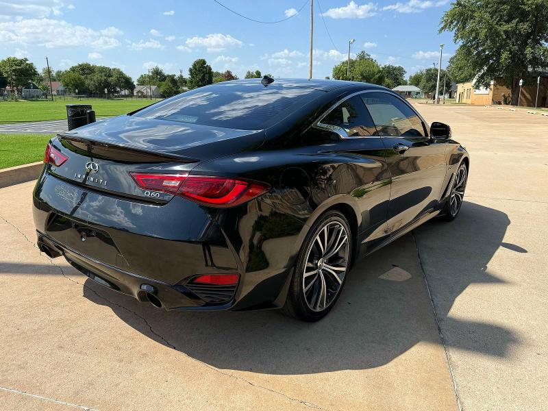 2018 Infiniti Q60 VIN JN1EV7EL9JM391035 COPART salvage auction — MINOR DENT/SCRATCHES, OK - CERTIFICATE OF TITLE (P), sold $1,550 on 2026-07-28 (photo 4)