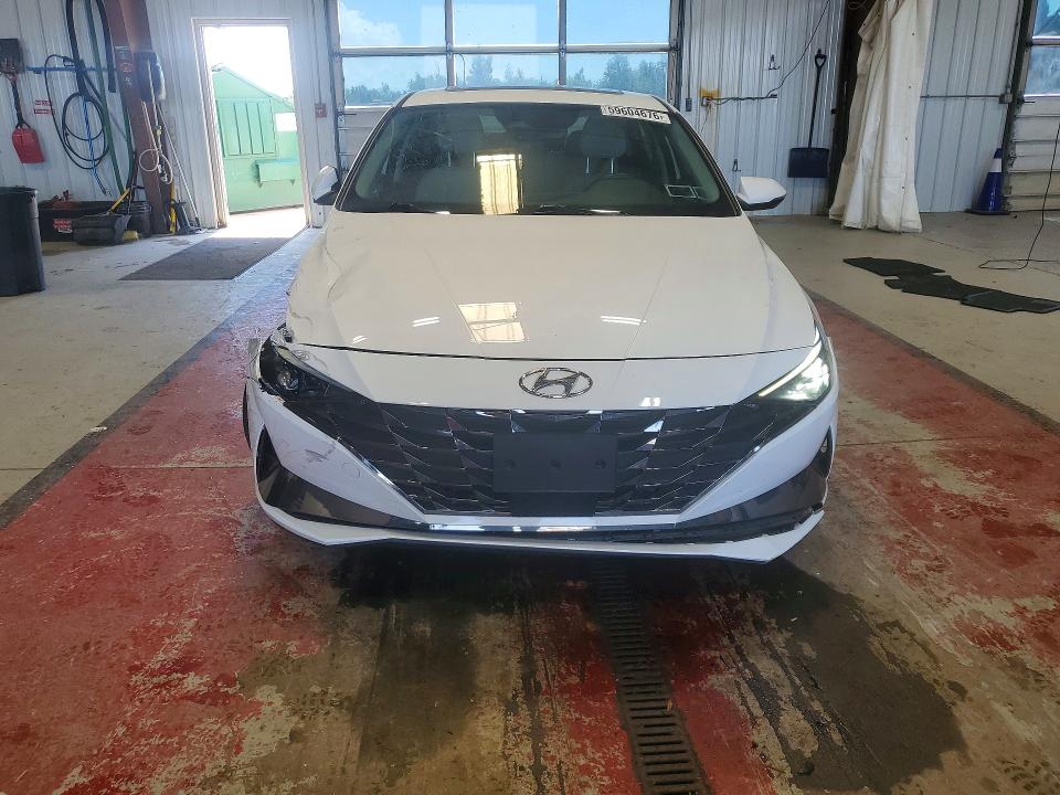 2023 Hyundai Elantra VIN KMHLN4AJ9PU090230 COPART salvage auction — SIDE, NY - MV-907A SALVAGE CERTIFICATE, sold $6,400 on 2026-07-20 (photo 5)