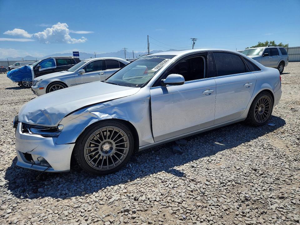 2013 Audi A4 VIN WAUBFAFL6DN048736 COPART salvage auction — FRONT END, Ut - Salvage Certificate, sold $1,500 on 2026-08-21 (photo 1)
