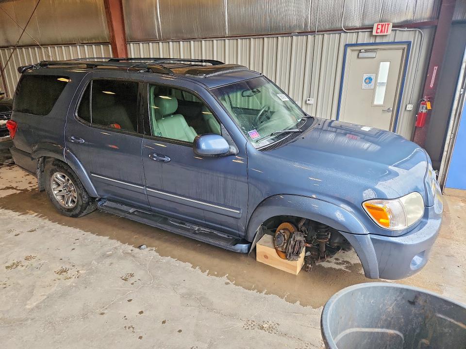 2006 Toyota Sequoia VIN 5TDBT48A46S258595 COPART salvage auction — UNDERCARRIAGE, Wi - Certificate Of Title, sold $1,150 on 2026-07-27 (photo 4)