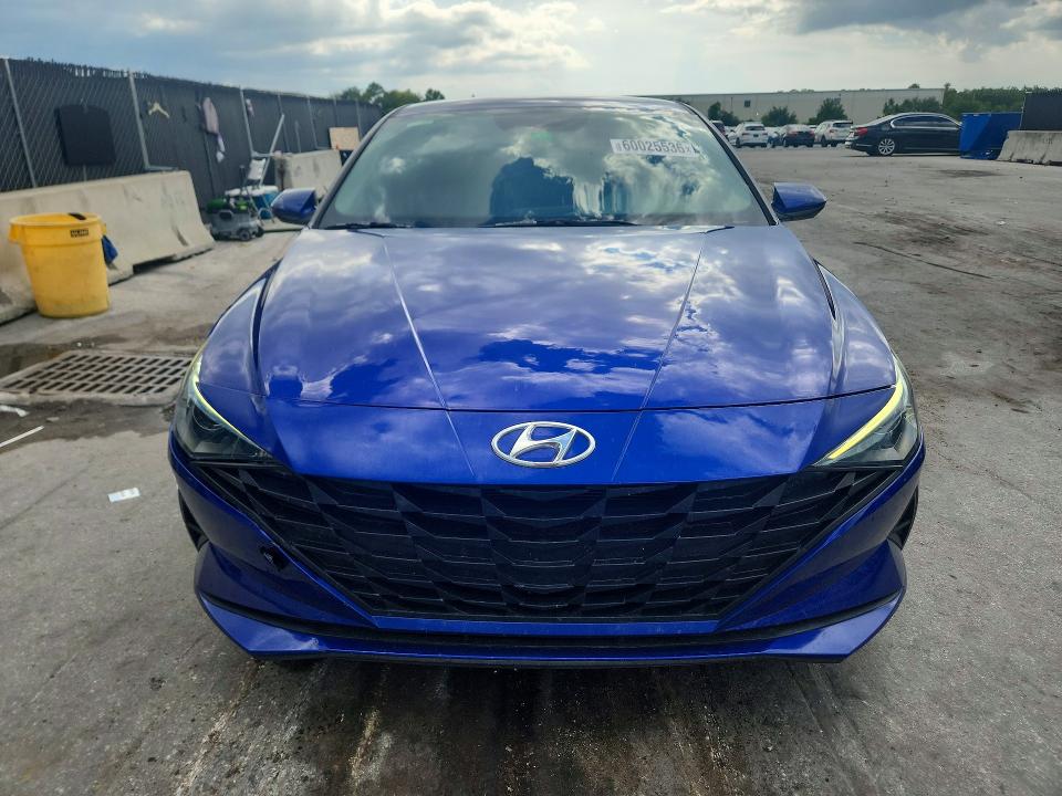 2022 Hyundai Elantra VIN KMHLM4AG4NU312967 COPART salvage auction — SIDE, Fl - Cert Of Title Slvg Rebuildable, sold $375 on 2026-07-28 (photo 5)