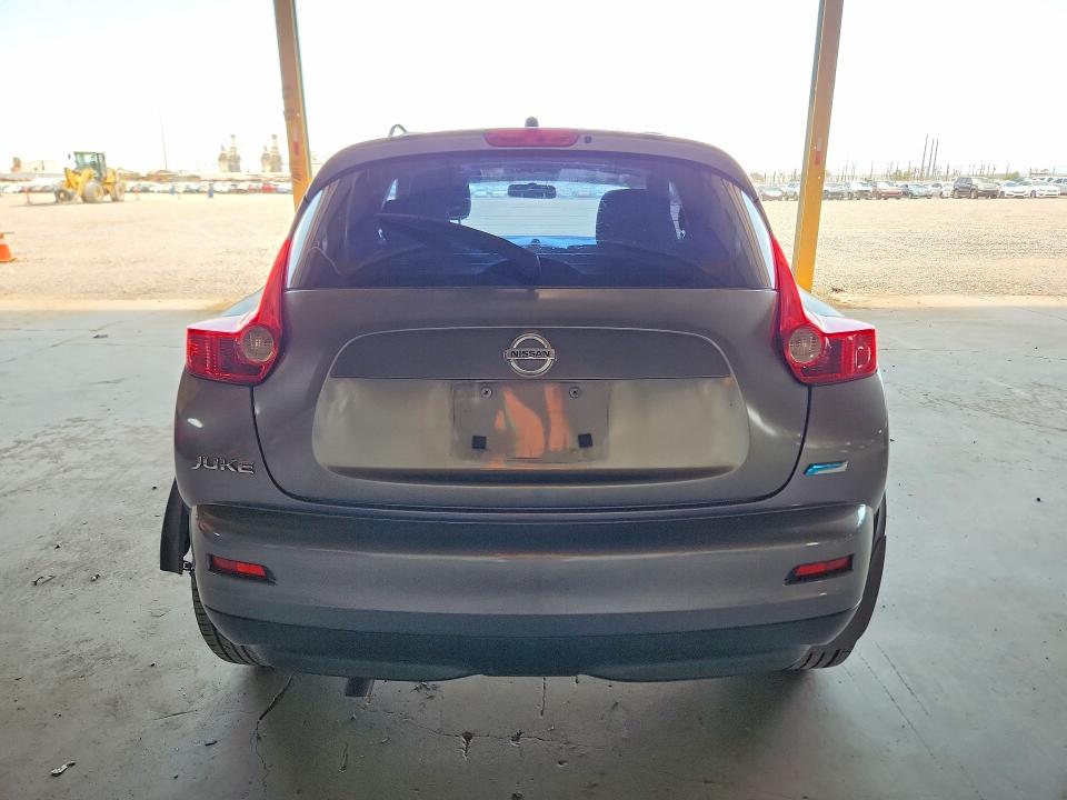 2013 Nissan Juke VIN JN8AF5MR4DT217200 COPART salvage auction — REAR END, Nv - Salvage Title, sold $700 on 2026-07-18 (photo 6)