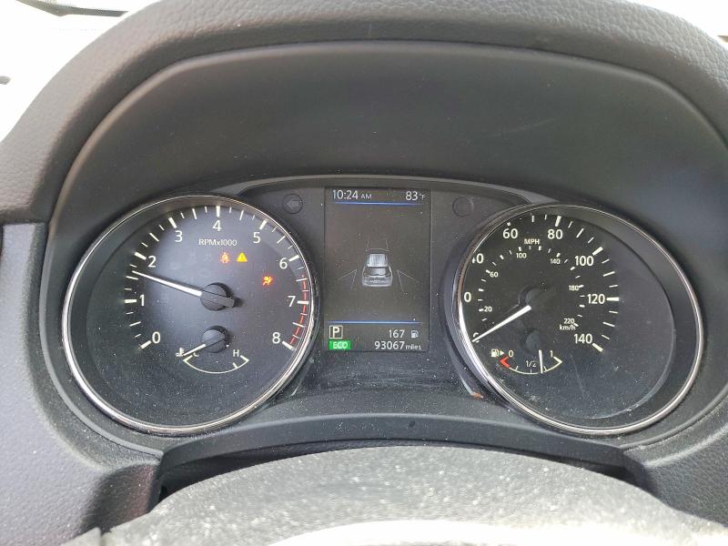 2020 Nissan Rogue VIN KNMAT2MT8LP534452 COPART salvage auction — FRONT END, WA - BILL OF SALE, sold $1,750 on 2026-07-24 (photo 9)
