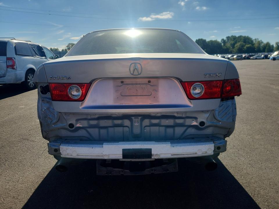 2004 Acura Tsx VIN JH4CL95824C019904 COPART salvage auction — REAR END, Or - Salvage Title Certificate, sold $1,000 on 2026-08-26 (photo 6)