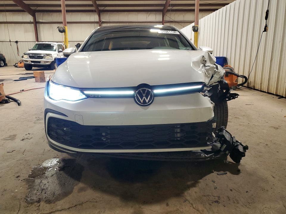 2024 Volkswagen Gti VIN WVW3A7CD0RW210027 COPART salvage auction — FRONT END, Pa - Certificate Of Salvage, sold $11,500 on 2026-08-11 (photo 5)