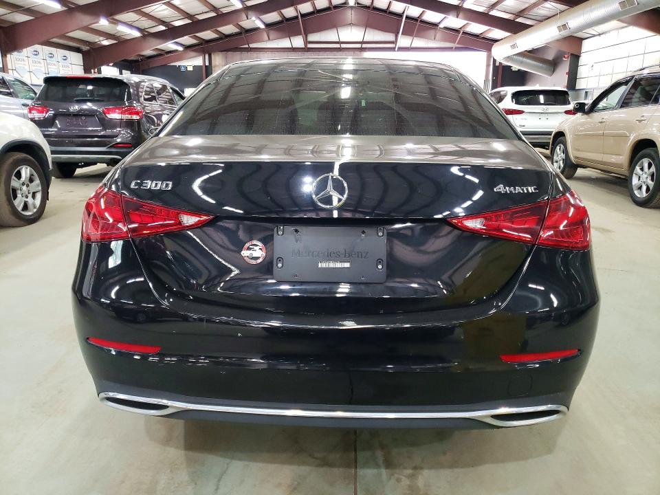 2022 Mercedes-benz C class VIN W1KAF4HB7NR046630 COPART salvage auction — MINOR DENT/SCRATCHES, MT - CERTIFICATE OF TITLE (P), sold $19,800 on 2026-07-30 (photo 6)