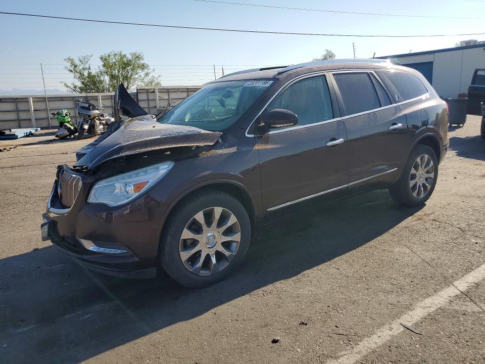 2017 Buick Enclave VIN 5GAKVCKD0HJ118083 COPART salvage auction — FRONT END, Nm - Cert Of Title-Salvage, sold $850 on 2026-07-31 (photo 1)